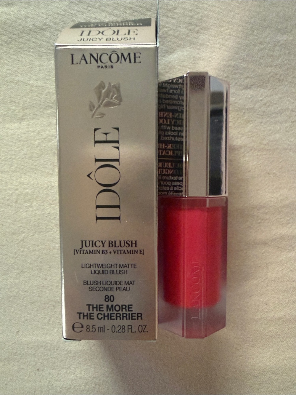 Lancôme Idôle Juicy Blush - 80 The More The Cherier (Red)